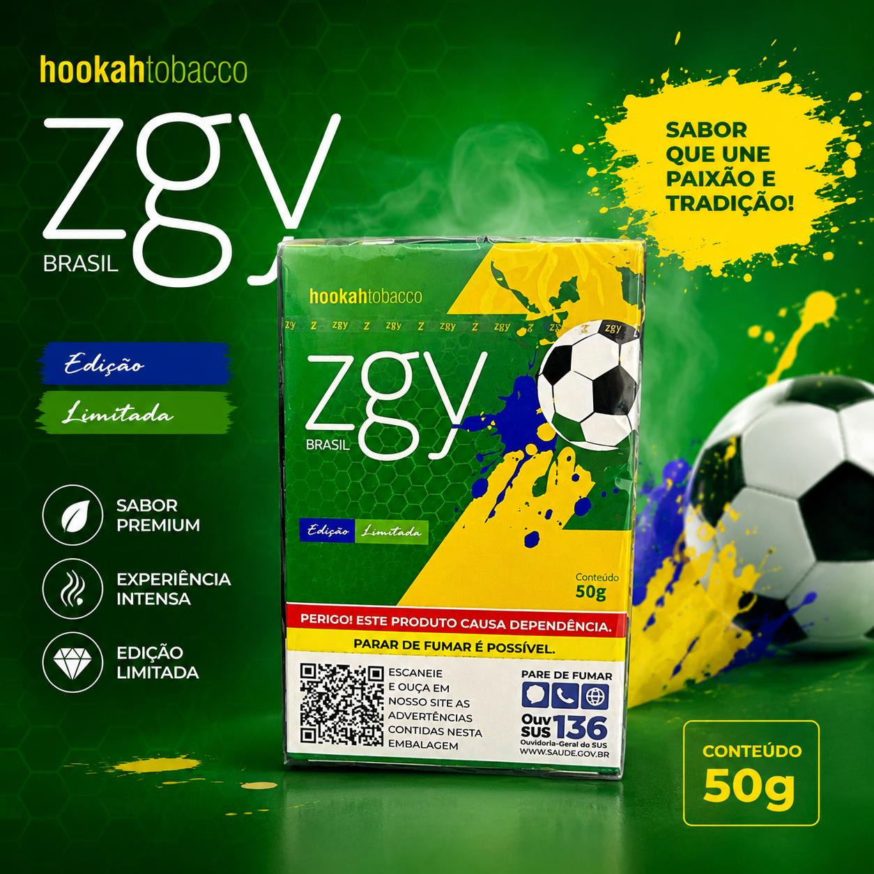 ESSENCIA ZIGGY BRASIL 50G