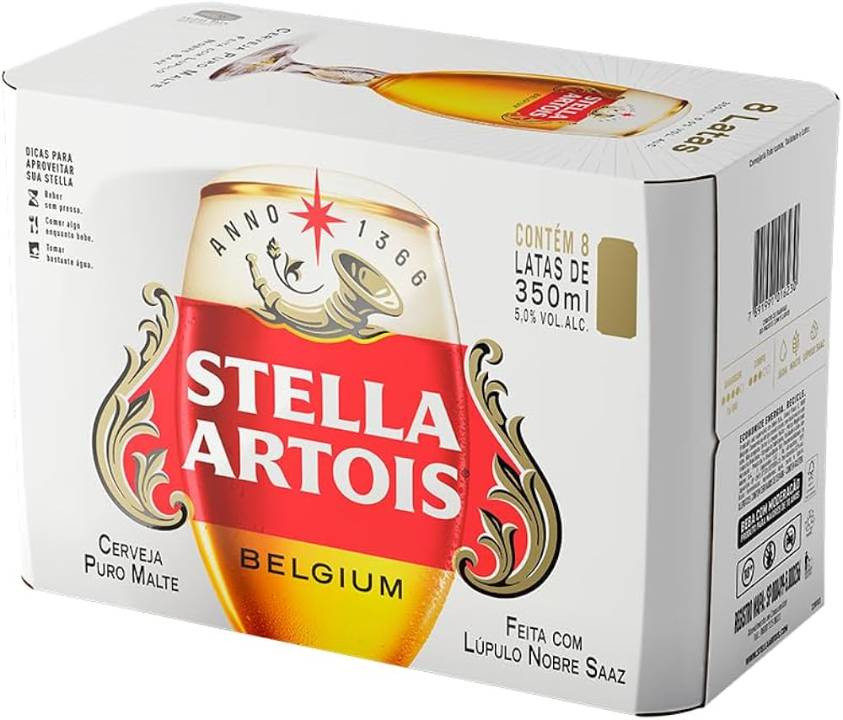 Stella Artois 350ml - Pack 8