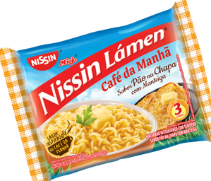 Macarrão Instantâneo Sabor Pão na Chapa Nissin Lámen