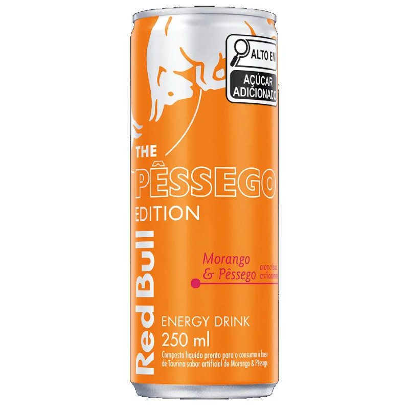 REDBULL MORANGO E PESSEGO