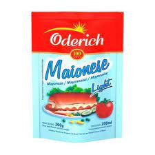 Maionese Oderich light Sc 200g