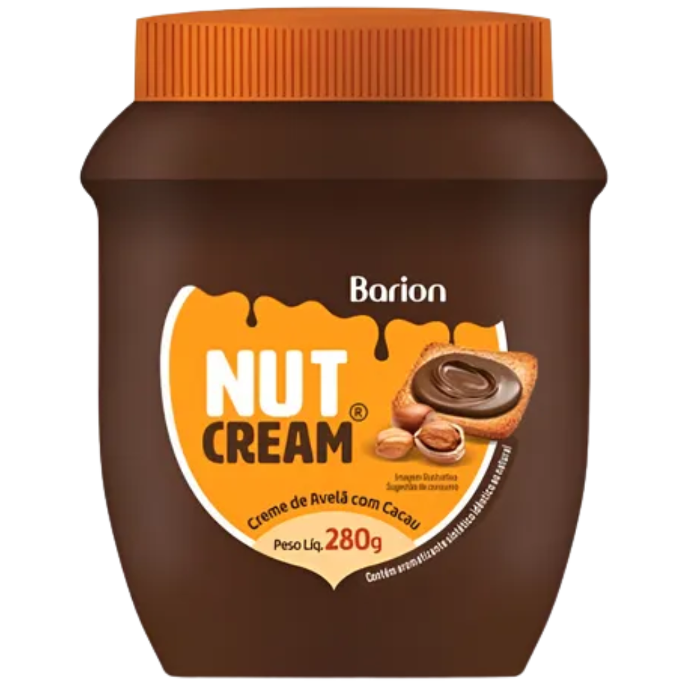 NUT CREAM CREME DE AVELA C/CACAU 280G