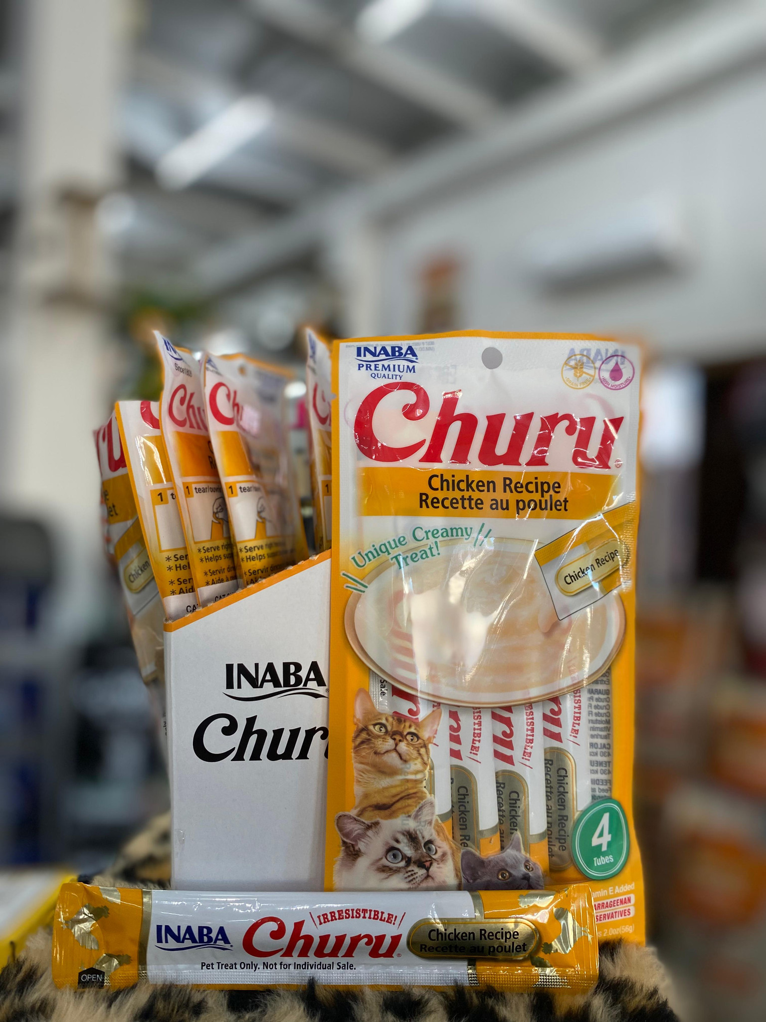 Petisco Cremoso Churu Sabor Frango