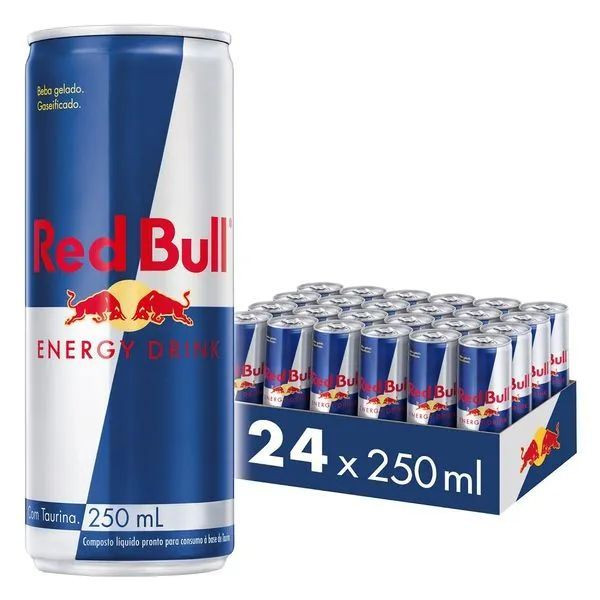 ENERGÉTICO RED BULL LT 250ML PACK 24 UN