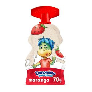 IOGURTE DANONINHO P/ LEVAR MORANGO SC70G