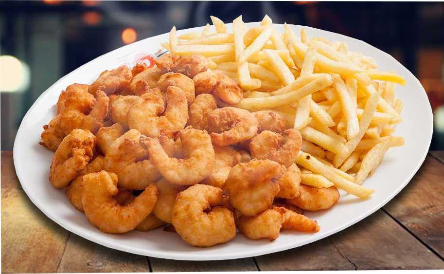 Kero Camarão com Fritas