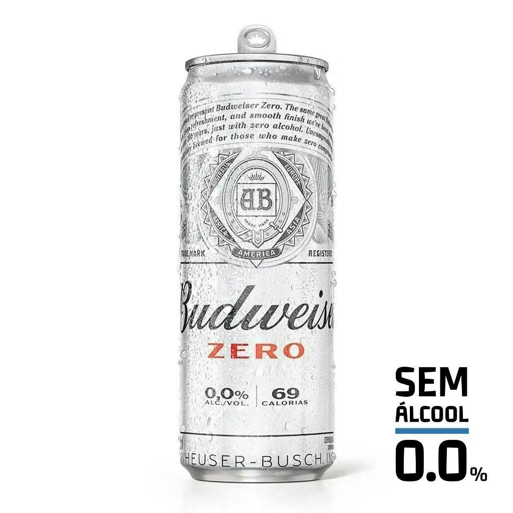 CERVEJA BUDWEISER ZERO LT 350ML