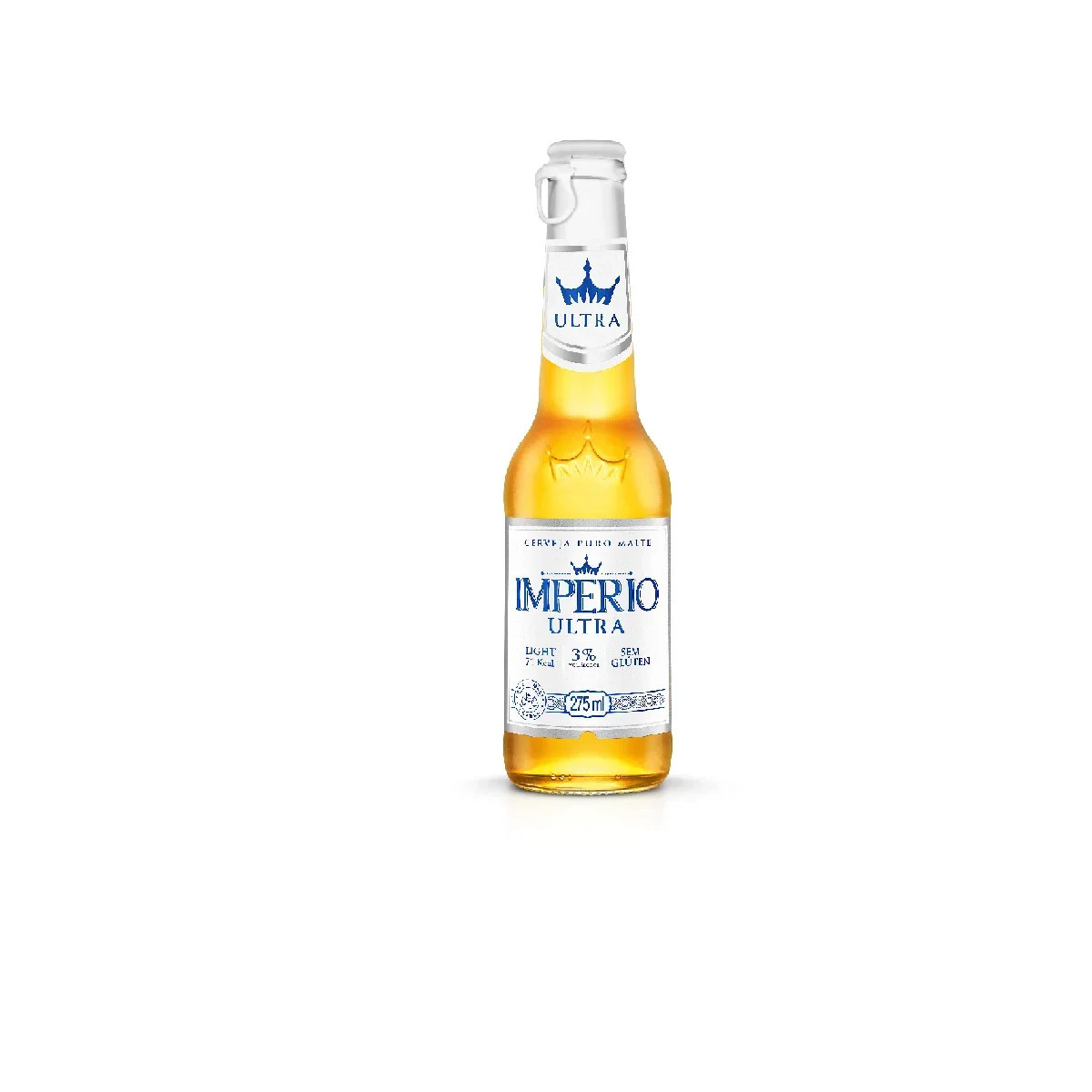 Cerveja imperio  ultra sem gluten Long Neck 275ml