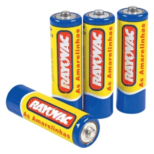 PILHA ZINCO AA RAYOVAC - UNIDADE