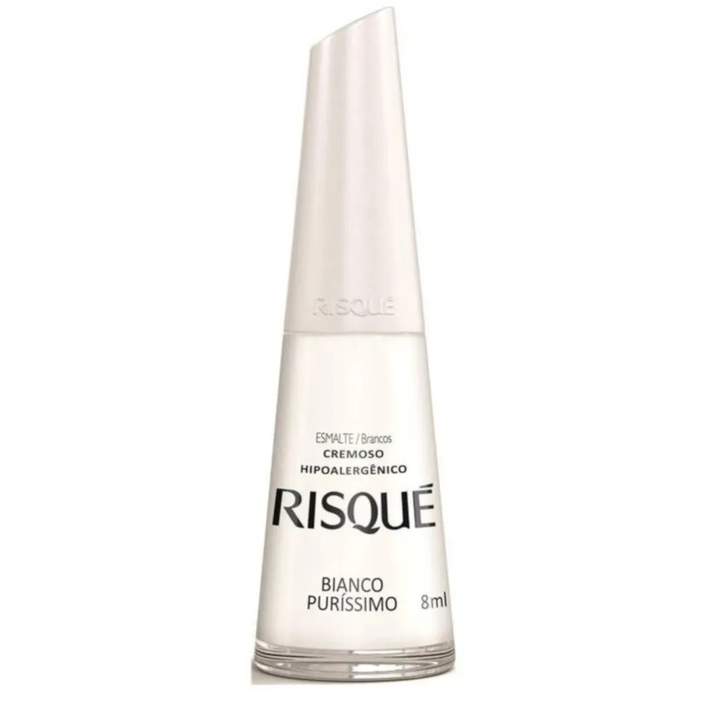 ESMALTE RISQUE CREMOSO BIANCO PURISSIMO 8ML