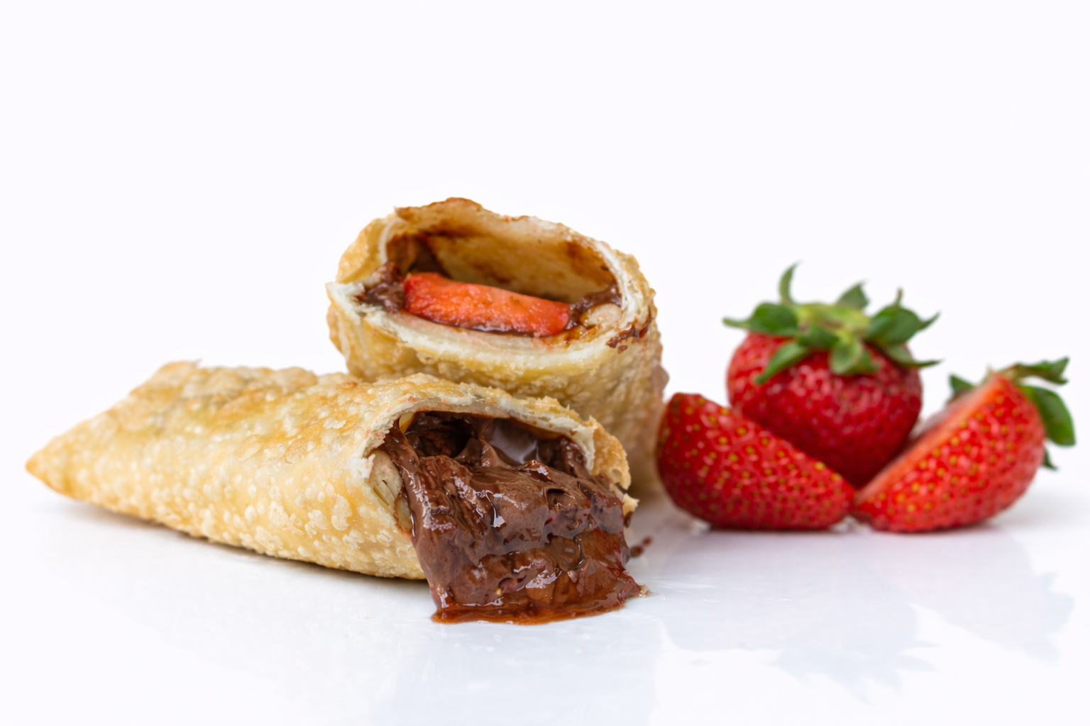CANUDINHO DE NUTELLA C/ MORANGO 