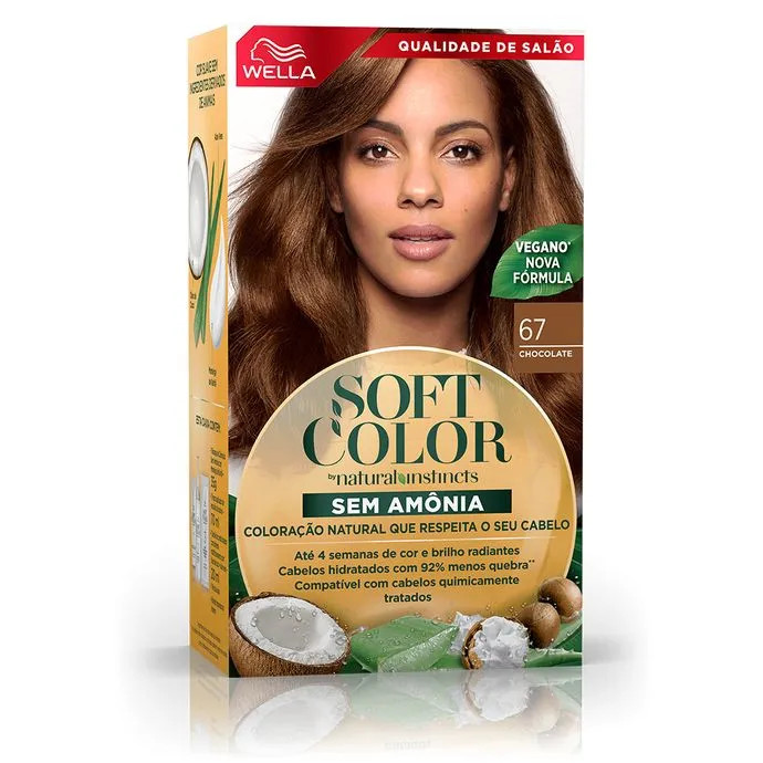 COLORAÇÃO TINTURA SOFT COLOR 67 CHOCOLATE