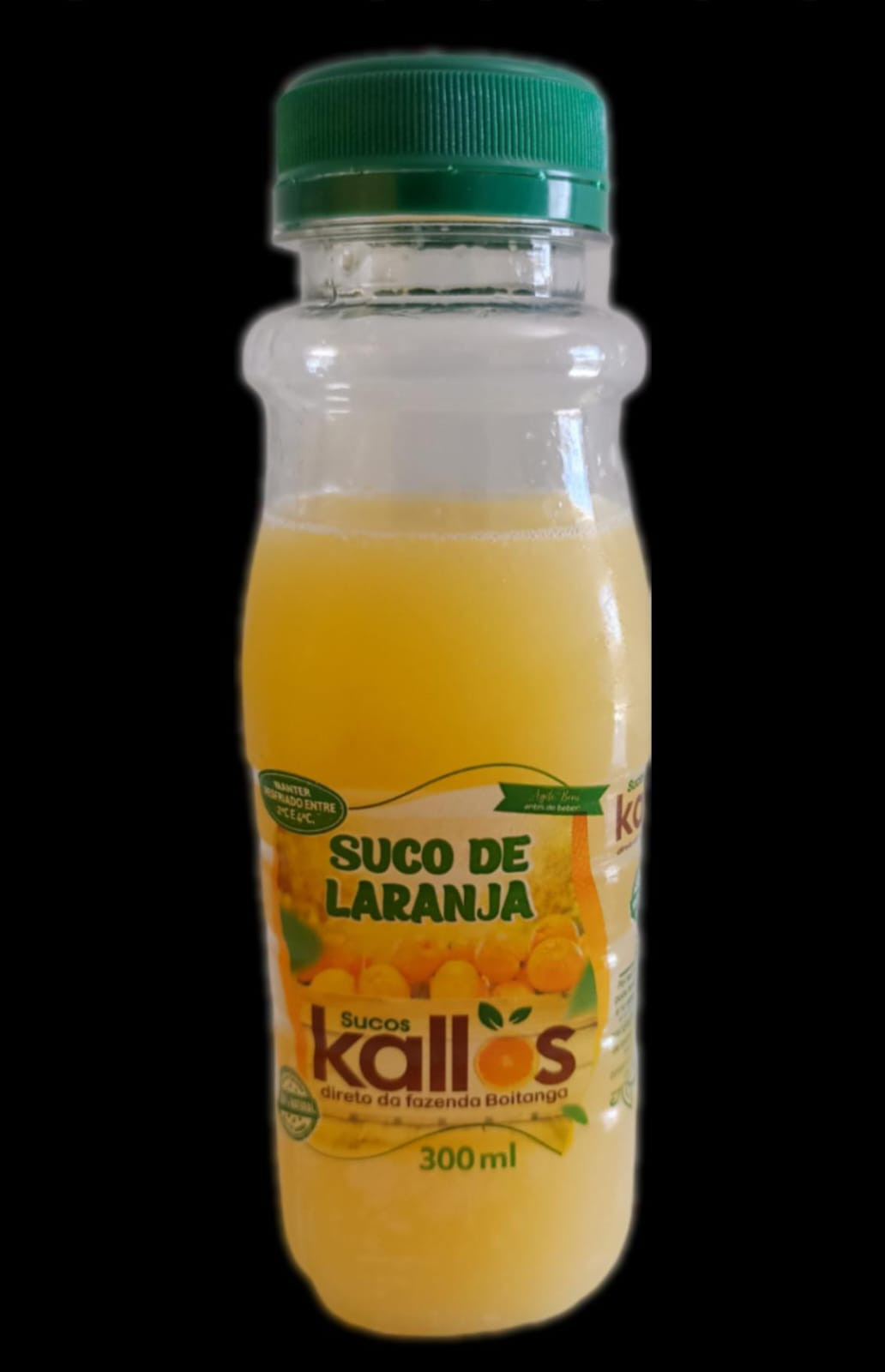 SUCO DE LARANJA KALLOS 300ML