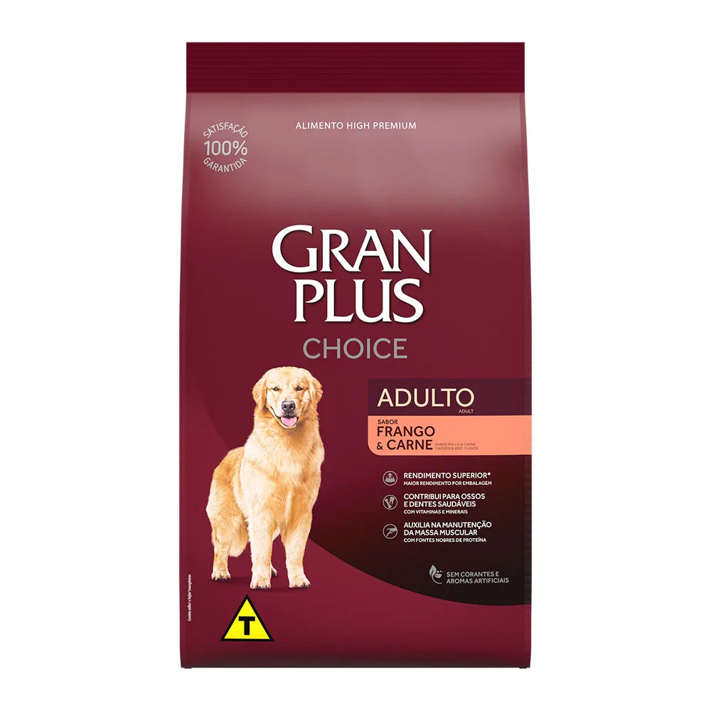 Gran Plus Choice Cão 15kg