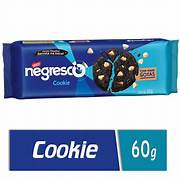 BISCOITO NEGRESCO COOKIE CHOCOLATE E GOTAS BAUNILHA 60G