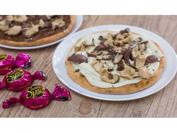 Esfiha de Sonho de Valsa c/ Chocolate Branco