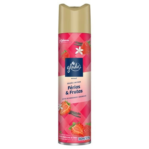 Odorizador de Ambiente Aerossol Férias & Frutas Glade Frasco 360ml