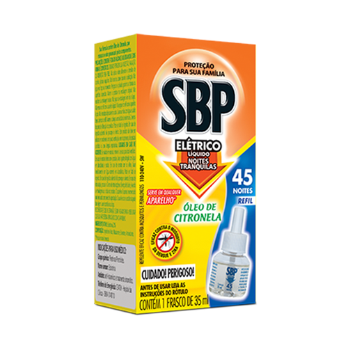 REPELENTE SBP LIQUIDO REFIL CITRONELA 35ML