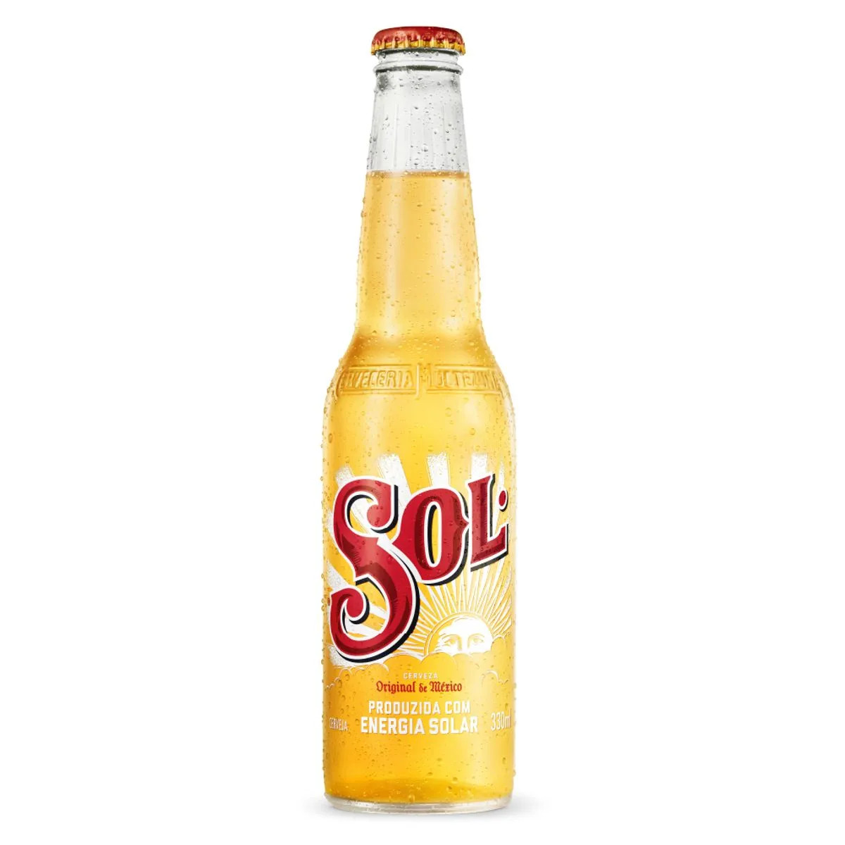 CERVEJA SOL LONG NECK 330ML