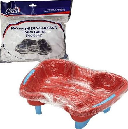 PROTETOR DE BACIA PEDICURE C/50