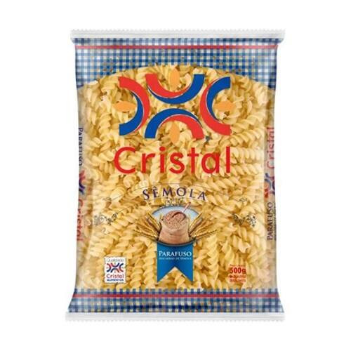 Macarrão de Sêmola Cristal Parafuso Embalagem 500g