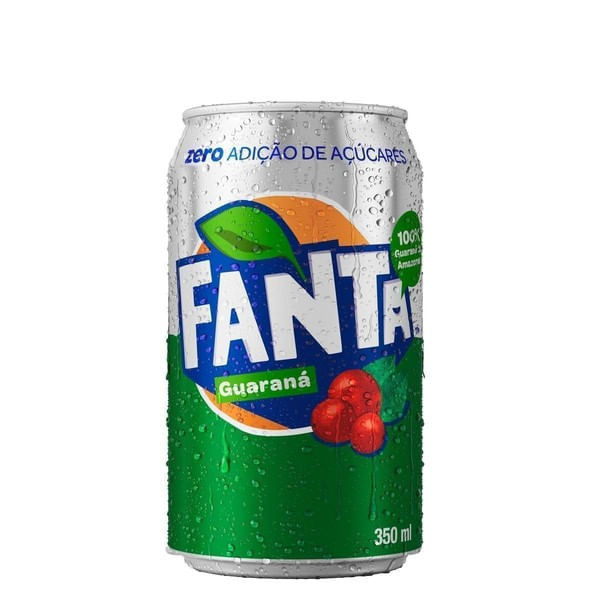 Fanta Guaraná Zero Lata 