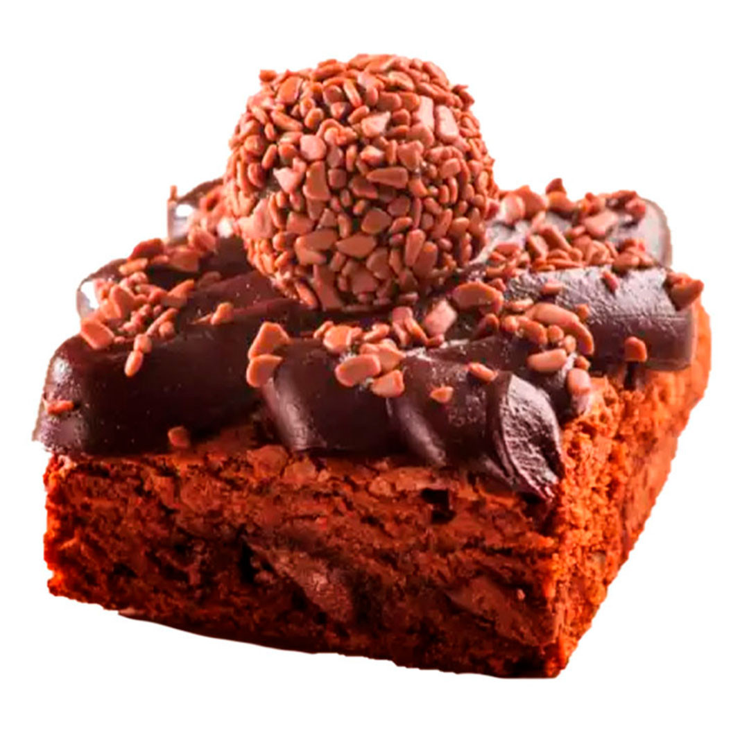 Brownie Recheado Brigadeiro