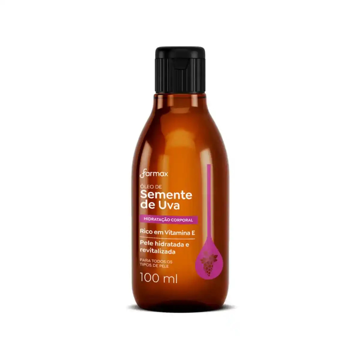 OLEO CAPCORPO SEMENTE UVA FARMAX 100ML 