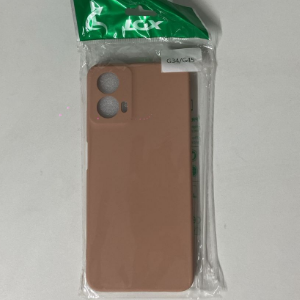 CAPA MARROM CLARO MOTO G34/G45