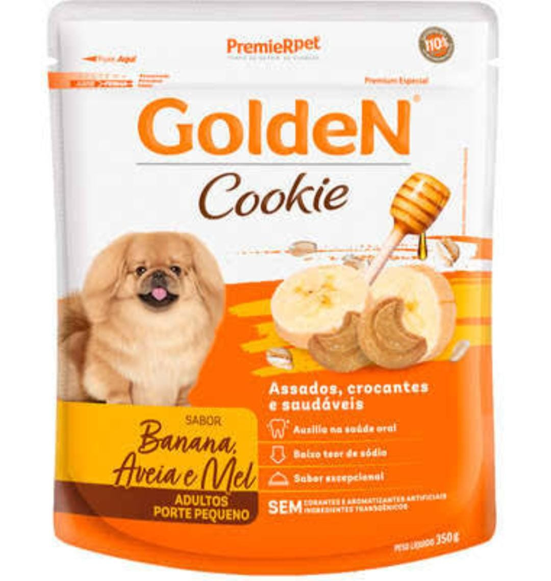 Golden Cookie Banana, Aveia e Mel 350g