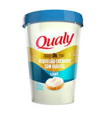 Requeijão cremoso c/ queijos Qualy light 200g 