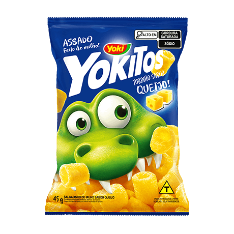 SALGADO YOKITOS QUEIJO TUBINHO 45G UN