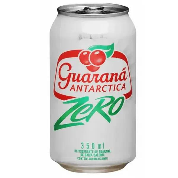 Guarana Antarctica Zero Lata 350ml