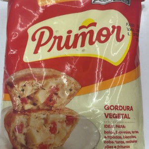 GORDURA VEGETAL PRIMOR 500G