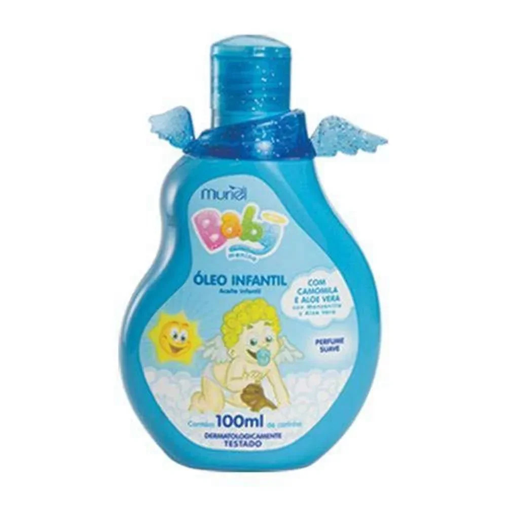 Óleo Corporal Muriel Baby Aloe e Vera com Camomila 100ml