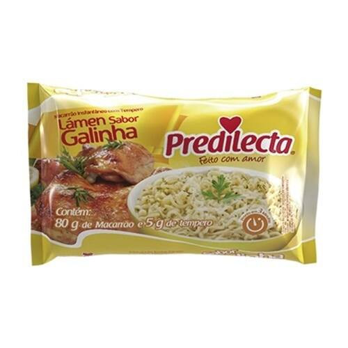 Macarrão Instantâneo Predilecta Galinha 85g.