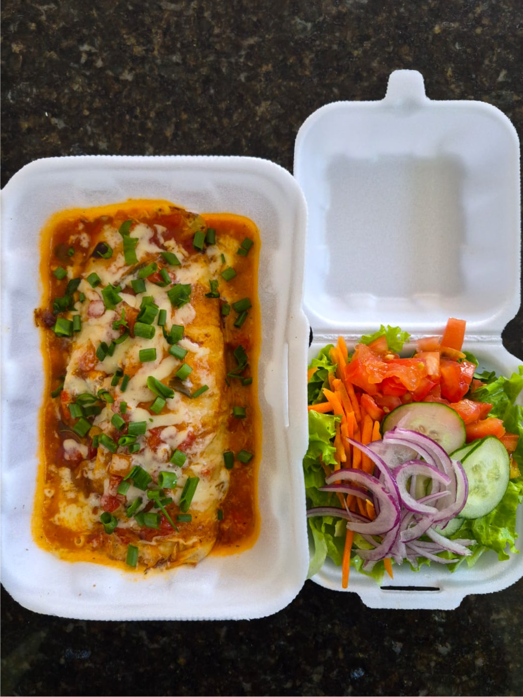 PANQUECA VEGETARIANA (C/ Salada) Pedidos Seg a Sex 10:00 a 14:00 Hs