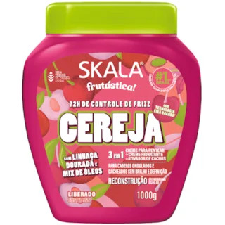 Creme de Tratamento 2 em 1 Skala  Cereja 1kg