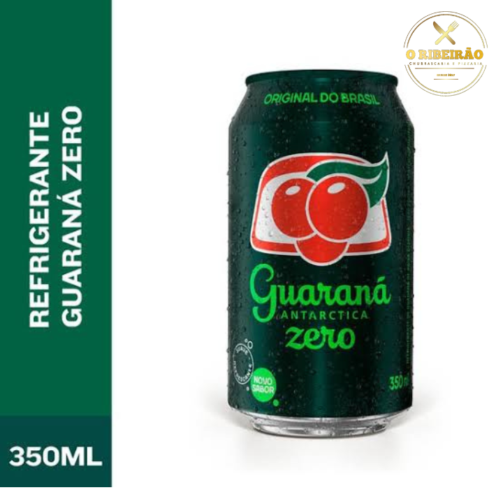 GUARANÁ ANTÁRTICA LATA ZERO 350ml