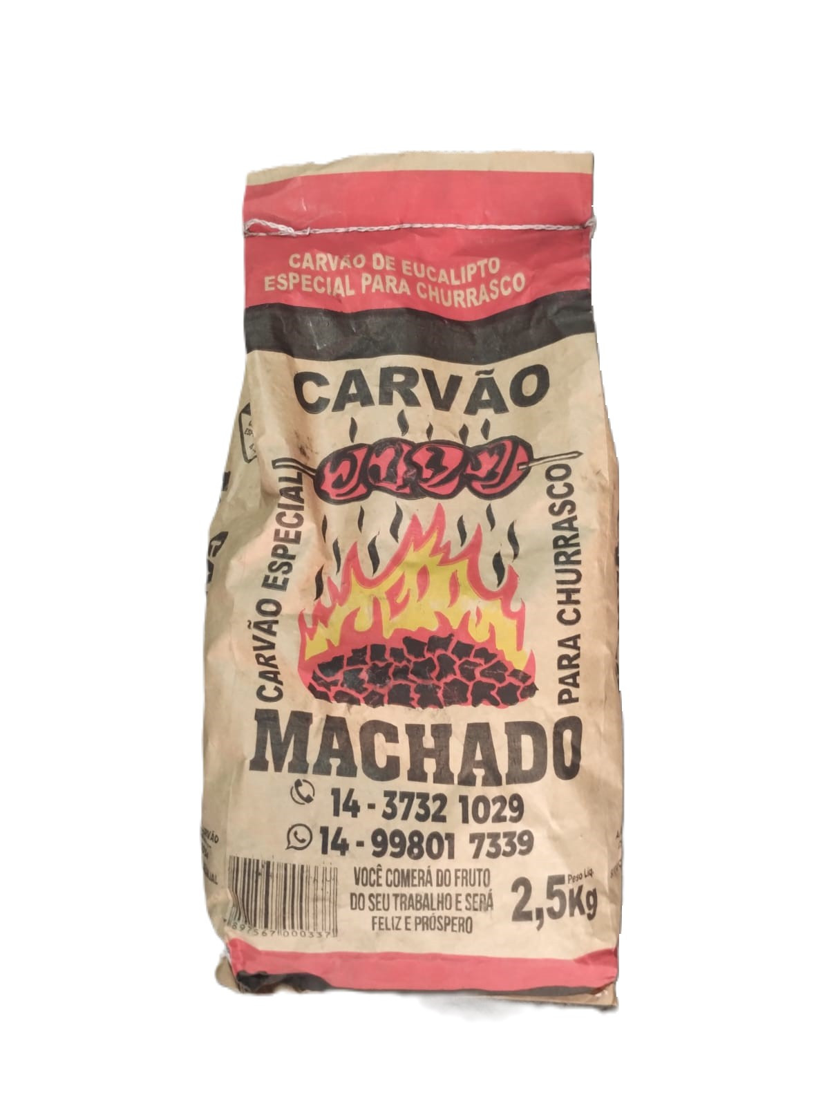 CARVAO PARA CHURRASCO MACHADO 2,5KG