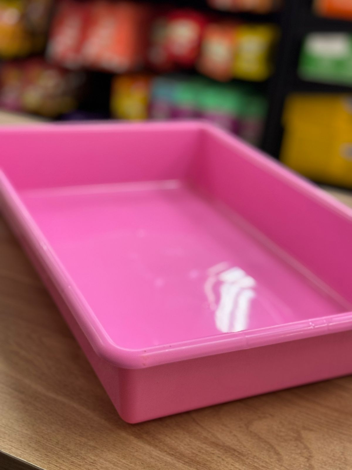 Caixa de areia bandeja Rosa