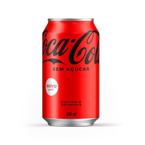 Refrigerante sem Açúcar Coca-Cola 350 ml