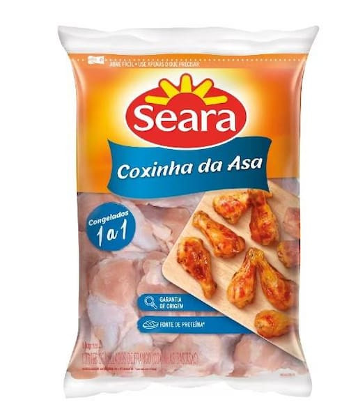 Coxinha da Asa Congelados Seara 1kg