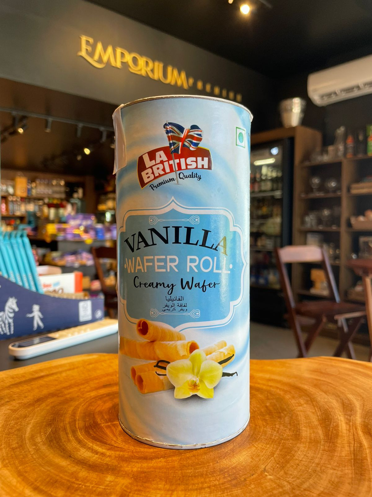 La British Vanilla Wafer Roll