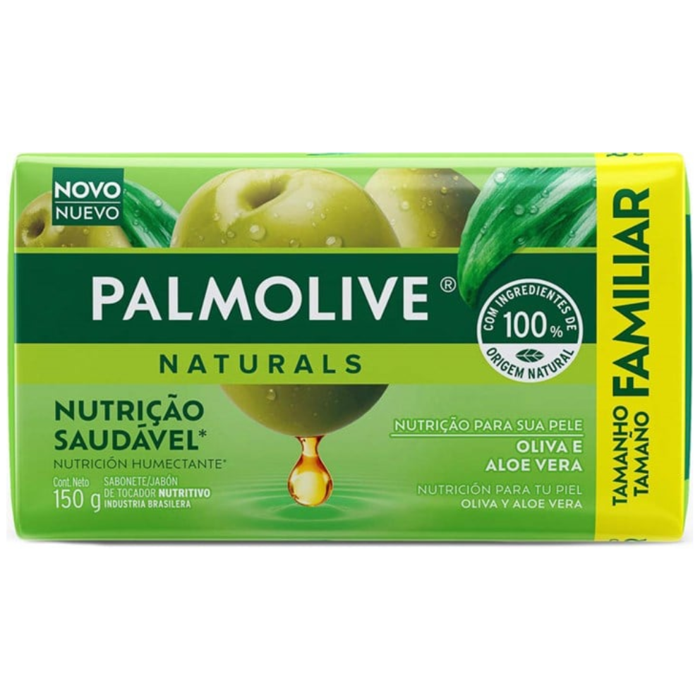 SABONETE PALMOLIVE NUTRIÇAO SAUDAVEL 150G¬
