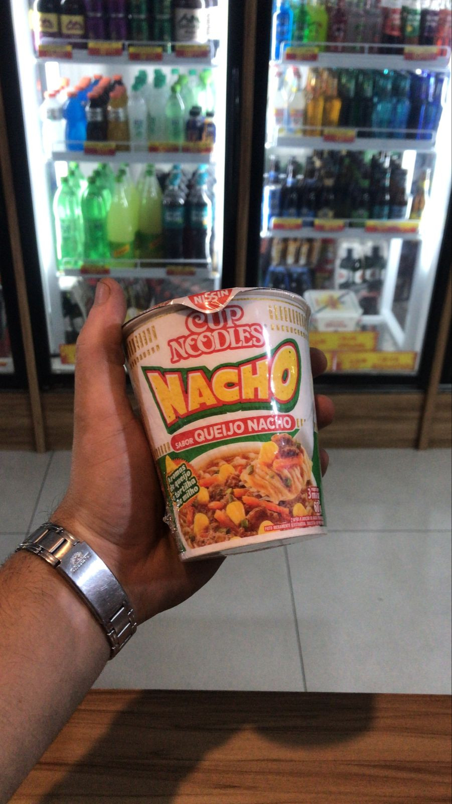 CUP NOODLES QUEIJO NACHO 68G