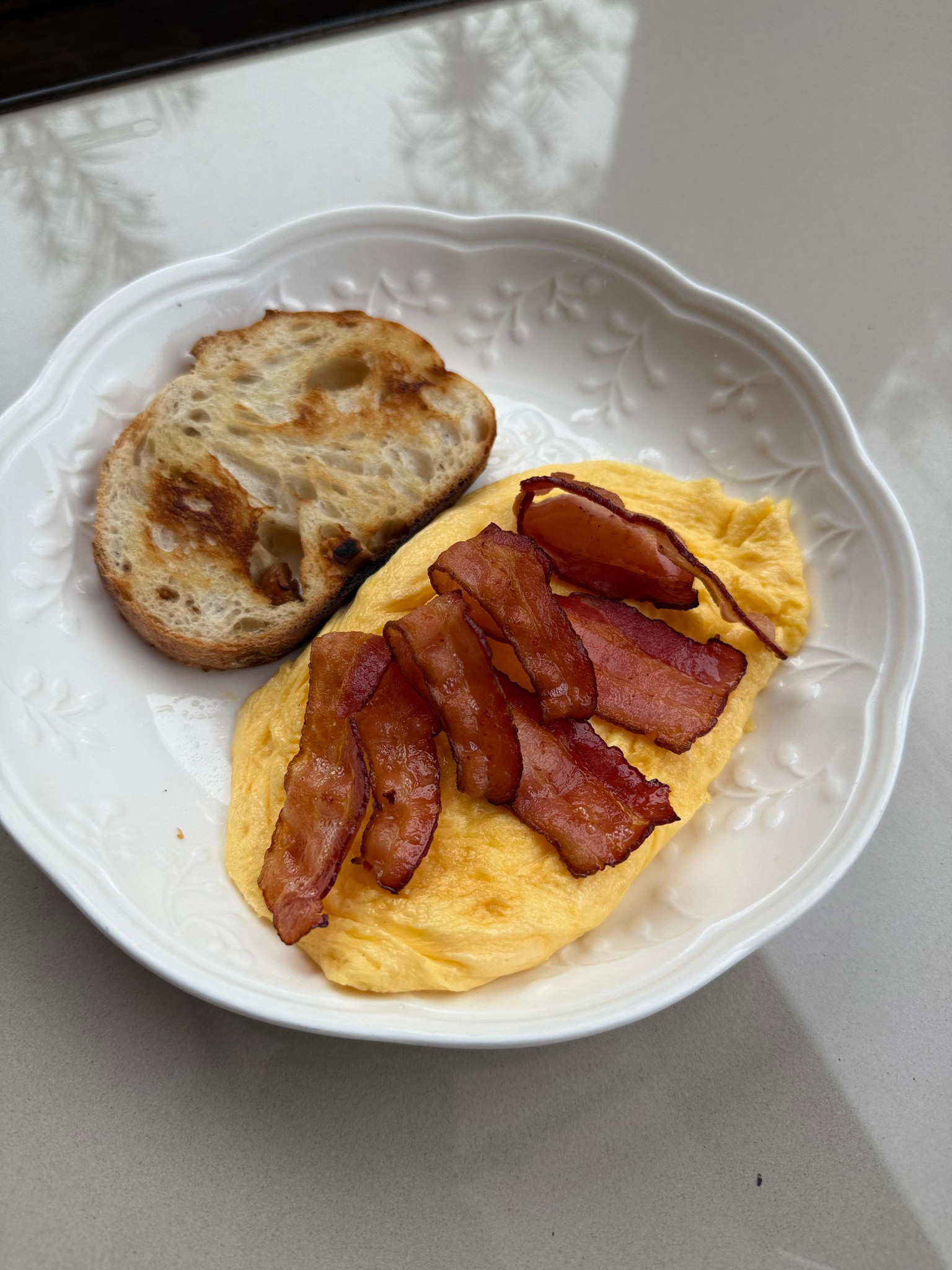 Ovos com Bacon 