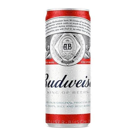 CERVEJA BUDWEISER AMERICAN LAGER 350ML