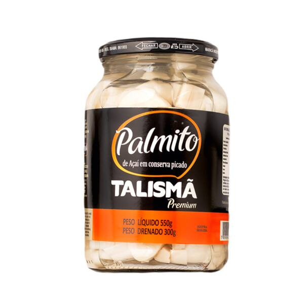 Palmito Inteiro Premium Talismã Vidro 300g