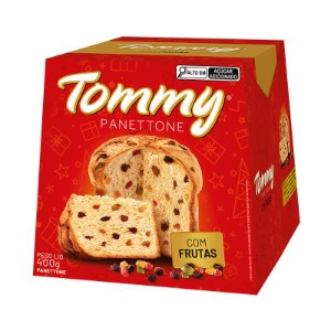 PANETTONE COM FRUTAS TOMMY 400G